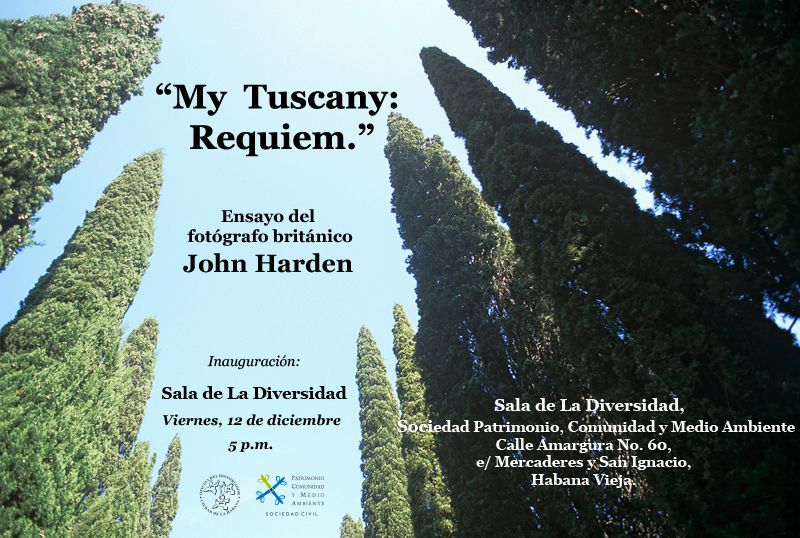 Exposición fotográfica “My Tuscany: Requiem”