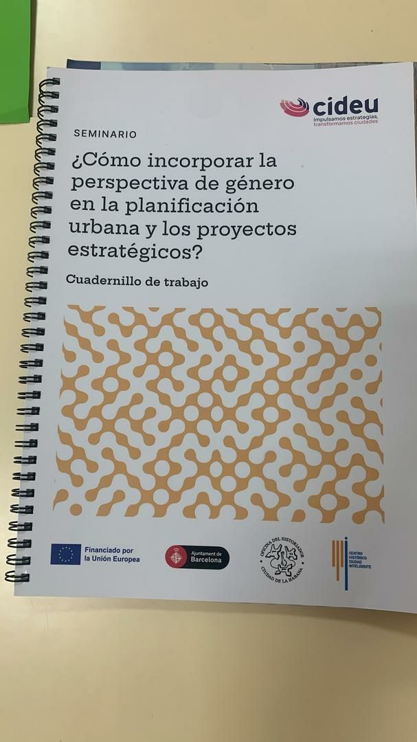 Sociedad Civil Patrimonio Comunidad y Medio Ambiente: perspectiva de género en la planificación urbana y los proyectos estratégicos